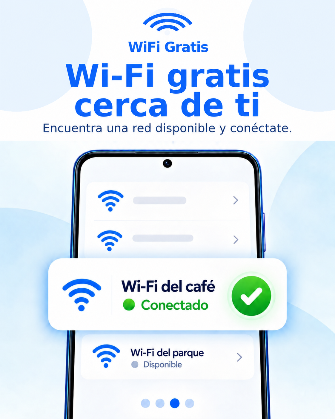 Wi-Fi gratis cerca de ti y conéctate fácilmente